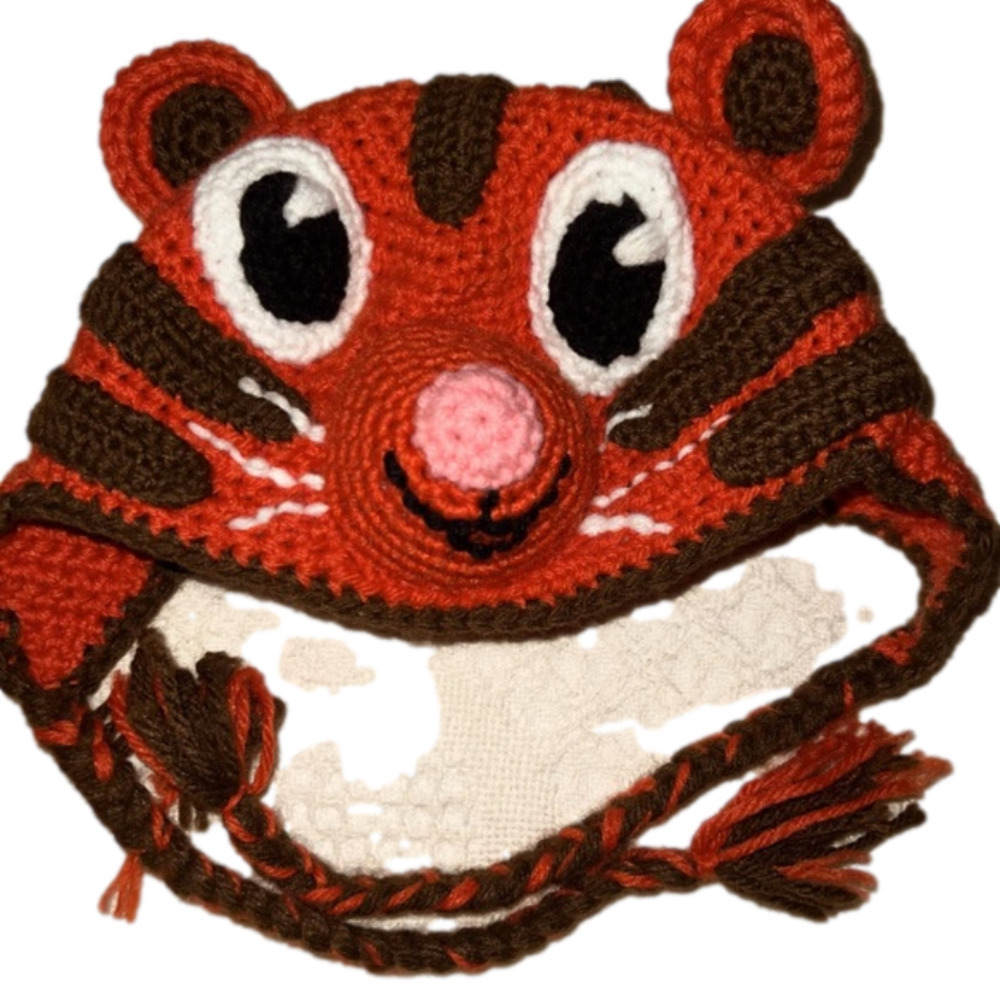 ADORABLE, handmade toddler knot hat